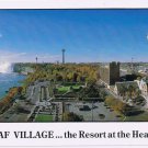 Ontario Postcard Niagara Falls Maple Leaf Village Sheraton Long Card