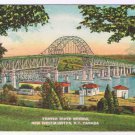British Columbia BC Postcard New Westminster Fraser River Bridge