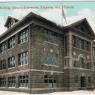 Ontario Postcard Kingston Queen's University New Medical Building