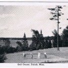 Minnesota Postcard RPPC Duluth Golf Course Smaller Card