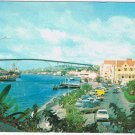 Curacao Caribbean Island Postcard Harbor Entrance To Willemstad Showing Punda