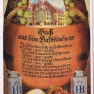 Germany Postcard Munich Aufgabeort Hofbrauhaus Munchen