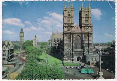 United Kingdom UK Postcard London Westminster Abbey Edward The Confessor