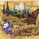 Colorado Postcard Centennial State Southern Rockies