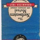 Matchbook Cover GR Beebe Insurance Auburn New York