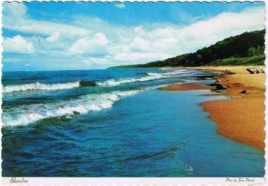 Michigan Postcard Great Lakes Shoreline