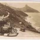 Brazil Postcard RPPC Rio De Janeiro Avenida Niemeyer E Restaurante Joa 1956