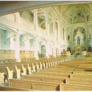 Nova Scotia Postcard St Peter's Church Interior Cheticamp Cape Breton