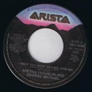 Aretha Franklin George Michael I Knew You Were Waiting 45 rpm Instrumental Cdn