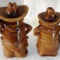 Western Salt & Pepper Shakers Ma & Pa Gunslingers Creston BC