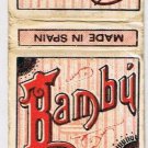 Matchbook Cover Bambu T-Shirt Sales Westbury New York