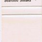 Matchbook Cover The Mill Mining Co Steak Sound Stage Disco Annandalw Virginia