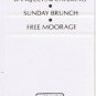 Matchbook Cover Latitude 47 Seafood Restaurant Seatle Washington
