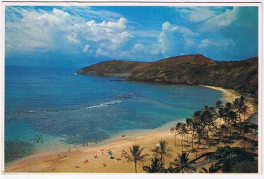 Postcard Hanauma Bay Hawaii