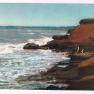 Prince Edward Island PEI Postcard Rich Red Soil & Surf On The Shores