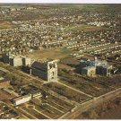 Manitoba RPPC Postcard St Boniface Seine Basilica Collegiate Old Folks Home