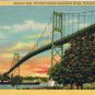 New York Postcard Thousand Islands American Span 1000 Islands Bridge