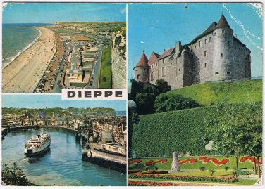 Postcard Dieppe France Multi View