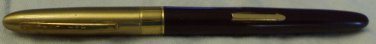 Fountain Pen West End w/Sac Lever Fill Deep Burgundy Gold
