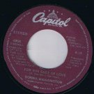 Donna Washington For The Sake Of Love 45 rpm Don't You Know