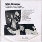 Peter Alexander Pedro Mandolinen um Mitternacht 45 rpm Ich schau so gerne Augen