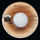 David Soul Don't Give Up On Us 45 rpm Black Bean Soup Canadian Pressing