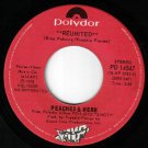 Peaches & Herb Reunited 45 rpm Easy As Pie Canadian Pressing