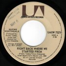 Maxine Nightingale Right Back Where We Started From 45 Believe In What You Do