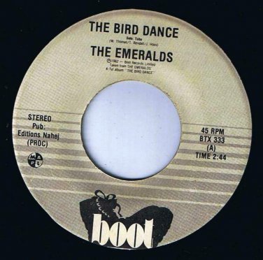 The Emeralds Bird Dance 45 rpm Bird Dance