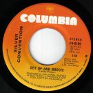 Silver Convention Get Up & Boogie 45 rpm I Like It Canadian Pressing