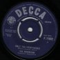 Val Doonican Walk Tall 45 rpm Only The Heartaches British Pressing