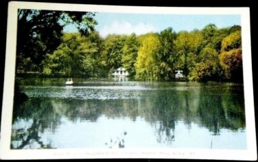 Halifax, Nova Scotia Postcard Duck Pond Public Gardens
