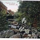 Maine Postcard Hallowell Vaugham Brook