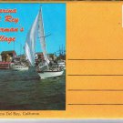 California Postcard Booklet Marina Del Rey Fisherman's Village
