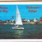California Postcard Booklet Marina Del Rey Fisherman's Village