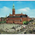 Denmark Postcard Copenhagen Town Hall Square
