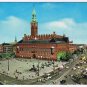 Denmark Postcard Copenhagen Town Hall Square