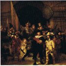 Art Postcard Rembrandt Van Rijn The Nightwatch