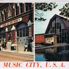 Postcard Nashville Tennessee Music City USA