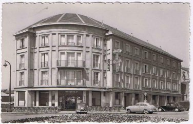 France Postcard Chaumont Haute-Marne Hotel Terminus Old Cars