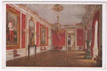 Austria Postcard Vienna Old Imperial Castle Presence Chamber State Occasion 1921