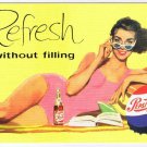 Advertising Postcard Pepsi Cola Refresh Without Filling
