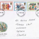 United Kingdom First Day Cover FDC Falkirk Christmas  Carols 1982