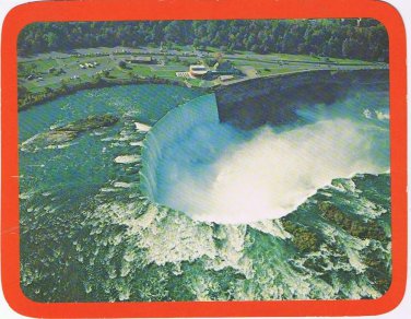 Ontario Postcard Niagara Falls Horseshoe Falls Aerial View Larger Card