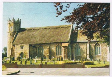 United Kingdom UK Postcard Norfolk Acie St Edmund's Church
