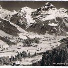 Switzerland Postcard RPPC Engelberg Brunni Gegen Hahnen