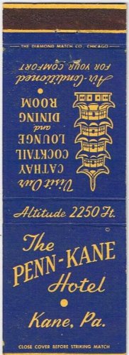 Matchbook Cover Springfield College Fiftieth Anniversary 1925