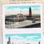 Washington Postcard Fold Out Seattle Industrial & Business Grand Trunk Dock 1924