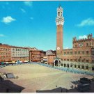 Italy Postcard Siena Campo Square