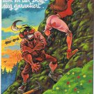 Germany Comic Postcard Mountainclimbing Ready To Help Hau Ruck